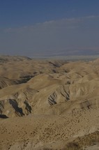 Velvety hills of the Negev wilderness