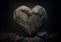 Heart of stone mentioned in Ezekiel