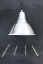 lamp and chalk line illumination 