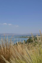View of Dead Sea from Golan heights