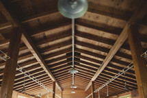 Can lights in a wooden ceiling