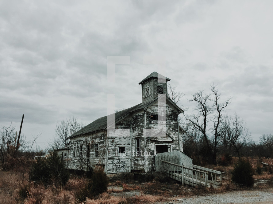 abandoned church 