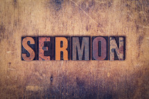 word sermon