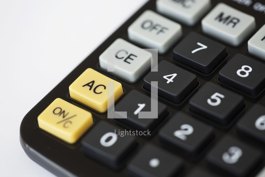 calculator keys 