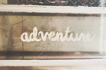 adventure sign 