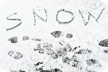 word snow in snow 