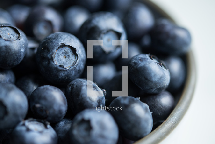 blueberries in a bowl 