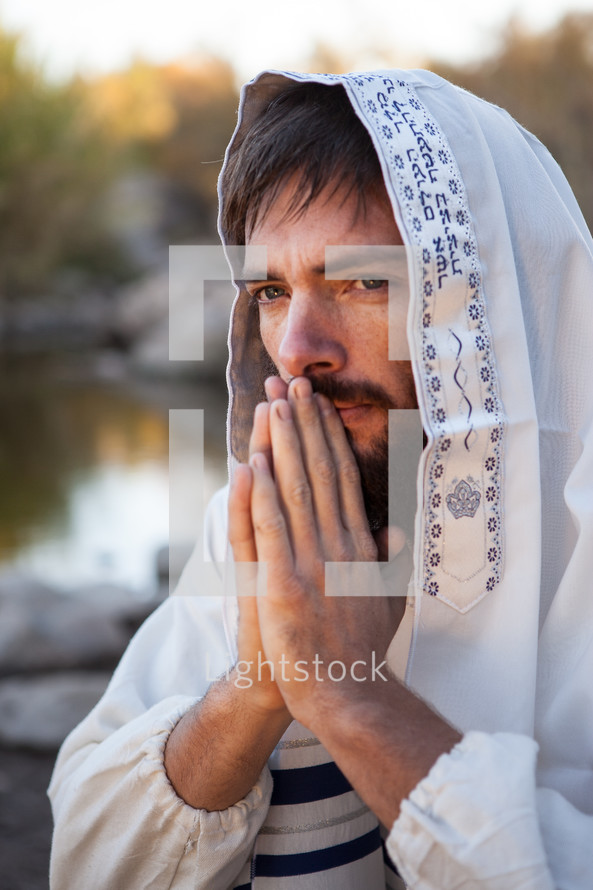 Jesus in prayer