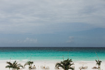 resort beach in the Bahamas 