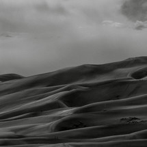 rolling sand dunes 