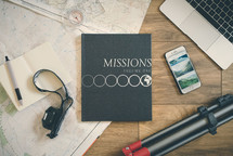 Missions book and map 