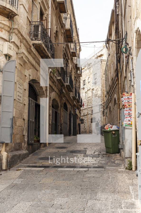 alleyways in Jerusalem 