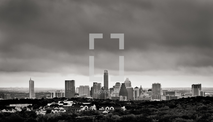 Austin, Texas city skyline