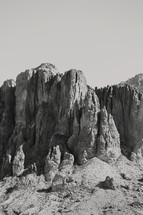 red rock mountains