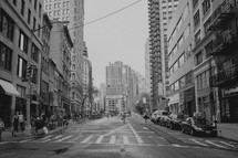 New York City crosswalk 