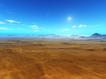 red desert landscape 