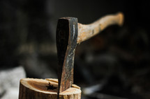 ax in a log 