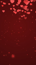 Heart For Valentine's Day background 
