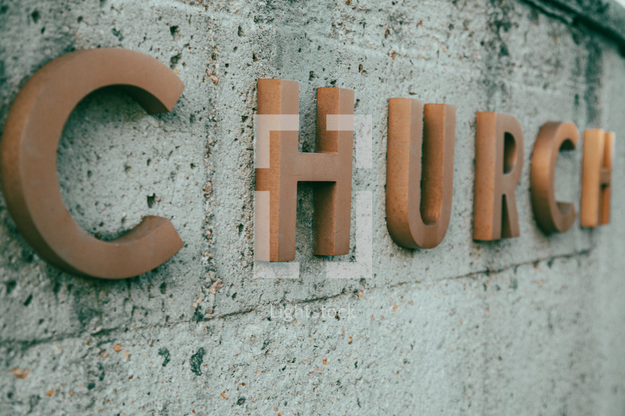 church sign 