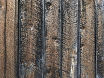Weather-worn barn wood closeup