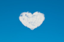 heart shaped cloud 
