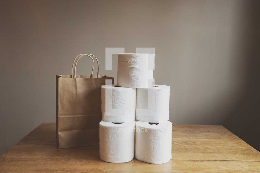 toilet paper rolls 