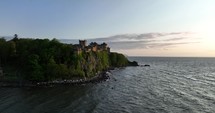 Castle on the cliffs 