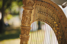 Golden harp
