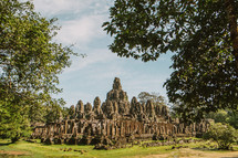 temple ruins in Cambodia 