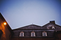 roofline of a home in Luxembourg 