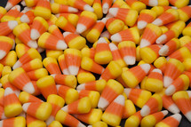 pile of candy corn 