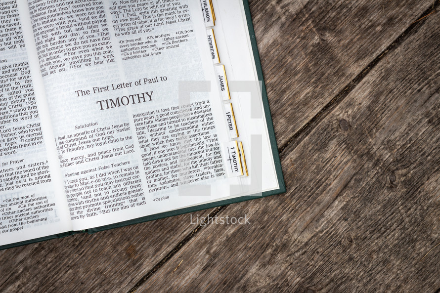 The First Letter of Paul to Timothy 