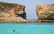 Blue Lagoon, Comino island, Malta