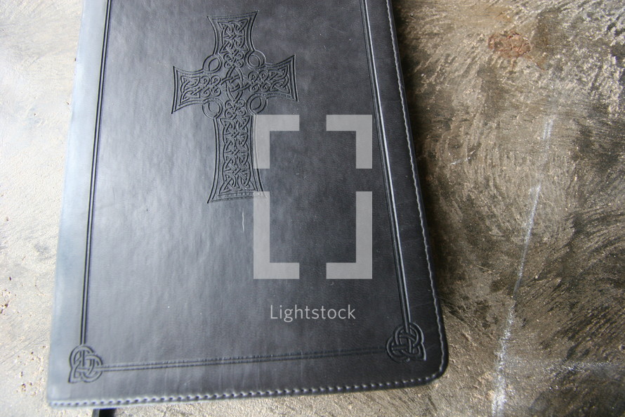 Leather embossed bible