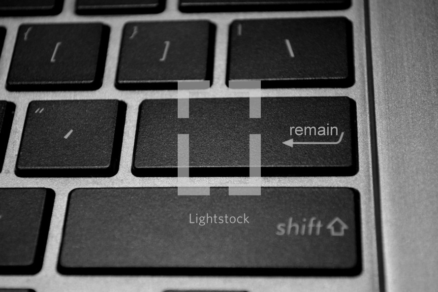 remain key on a keyboard 