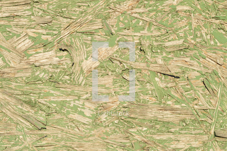 green particle board background 