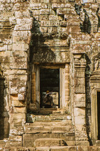 temple ruins window 
