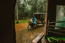 rainy day in Cambodia 