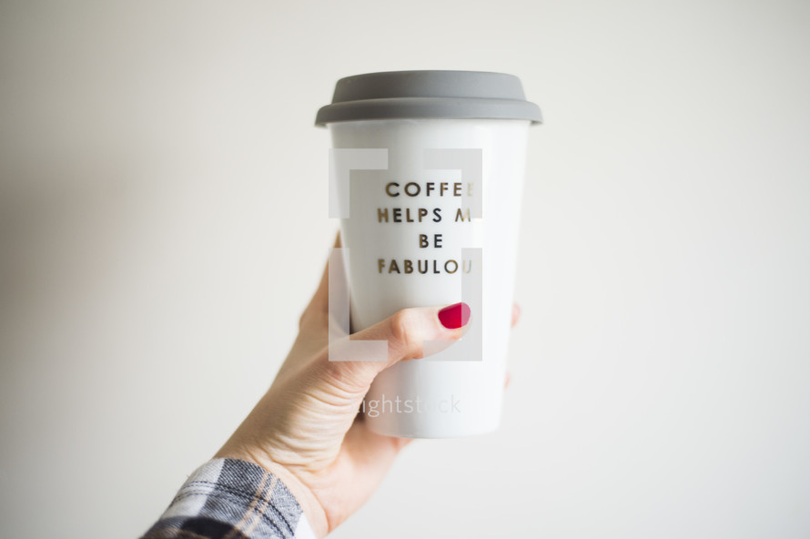 coffee helps me be fabulous mug 