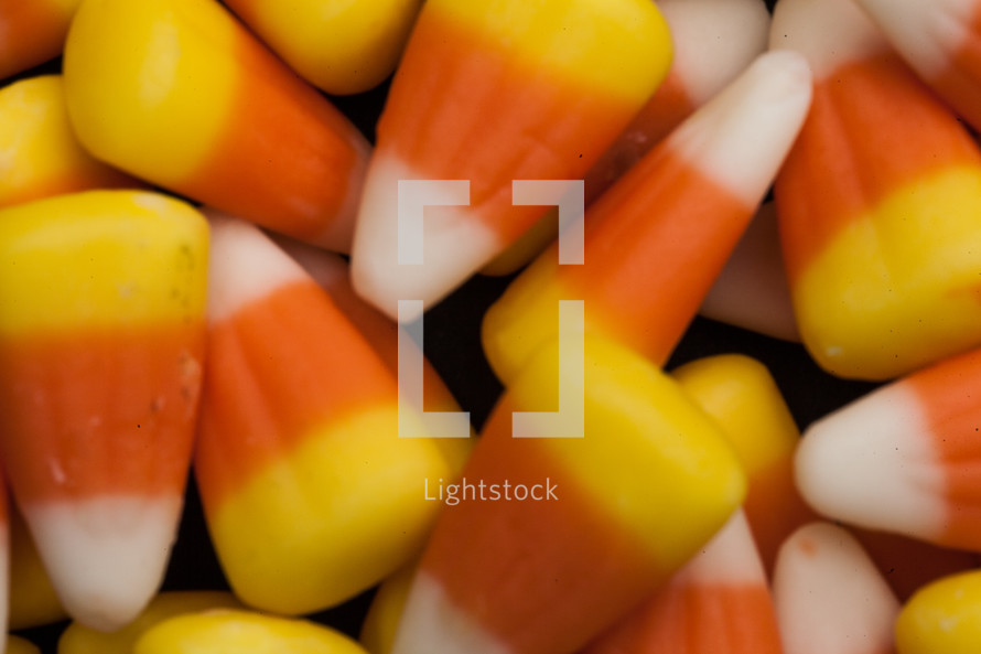 scattered candy corn 