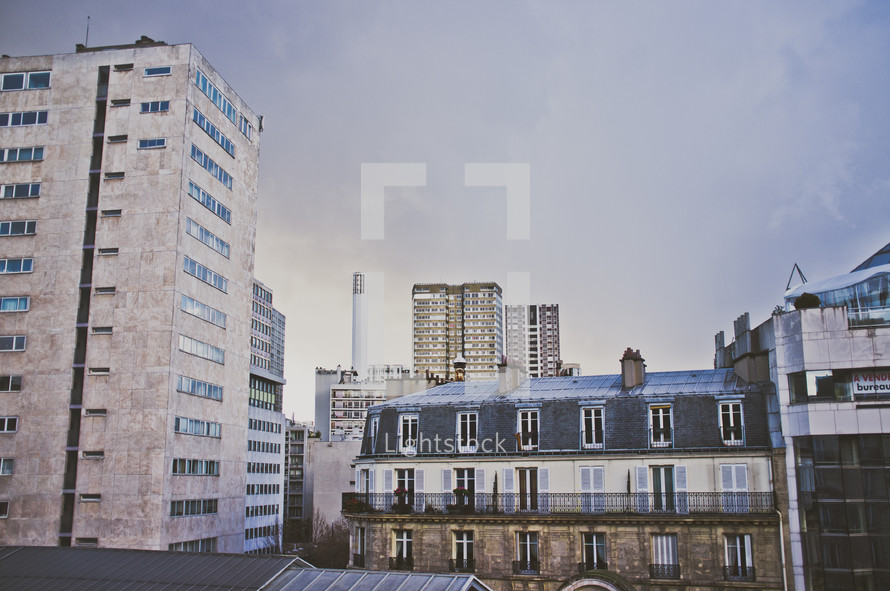 Buildings in Paris