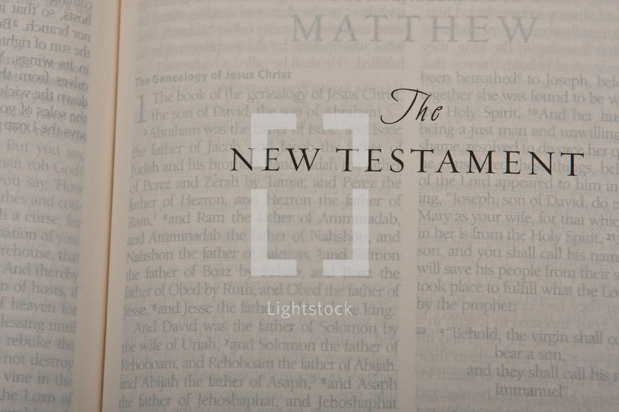 Scripture Titles - The New Testament