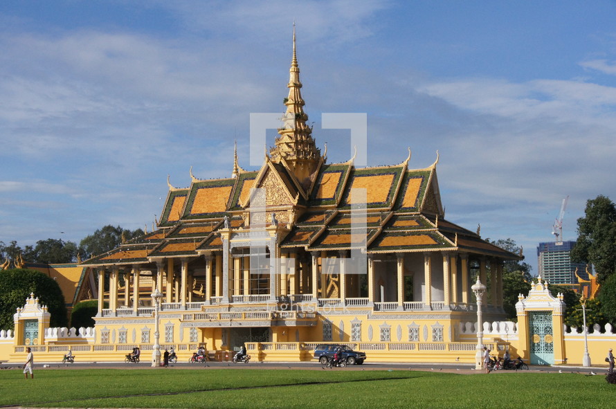 The Royal Palace in Phnom Penh, capital of Cambodia.
