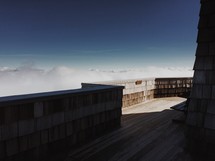 balcony above the clouds 