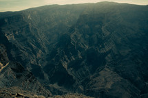 Mountains ranges in the middle East.