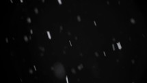 Snow Snowing Background Video Overlay