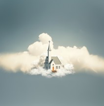 Church in the clouds. 