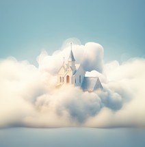 Church in the clouds. 