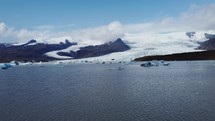 Icebergs And Ice glaciers in iceland