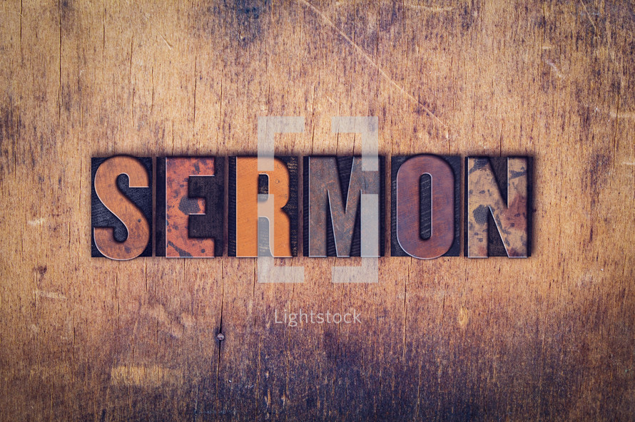 word sermon
